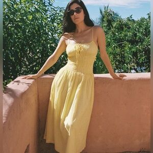 NWT Ciao Lucia Barbara Sun Gingham Cotton Dress, M